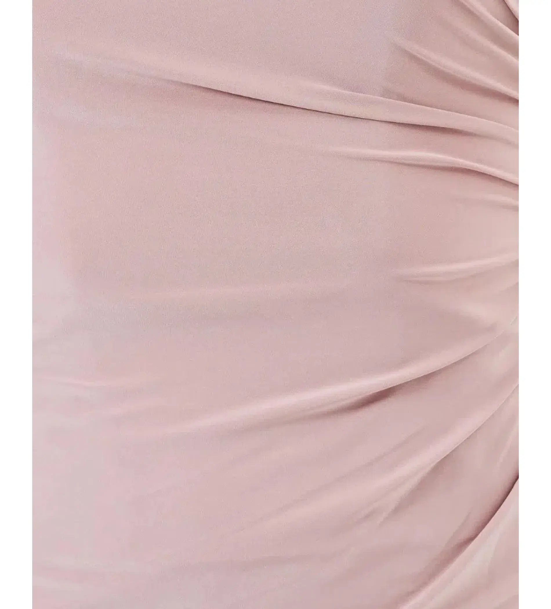 Skiva Strapless Split Evening Maxi Dress Latte Blush Size AU 6 - Image 7