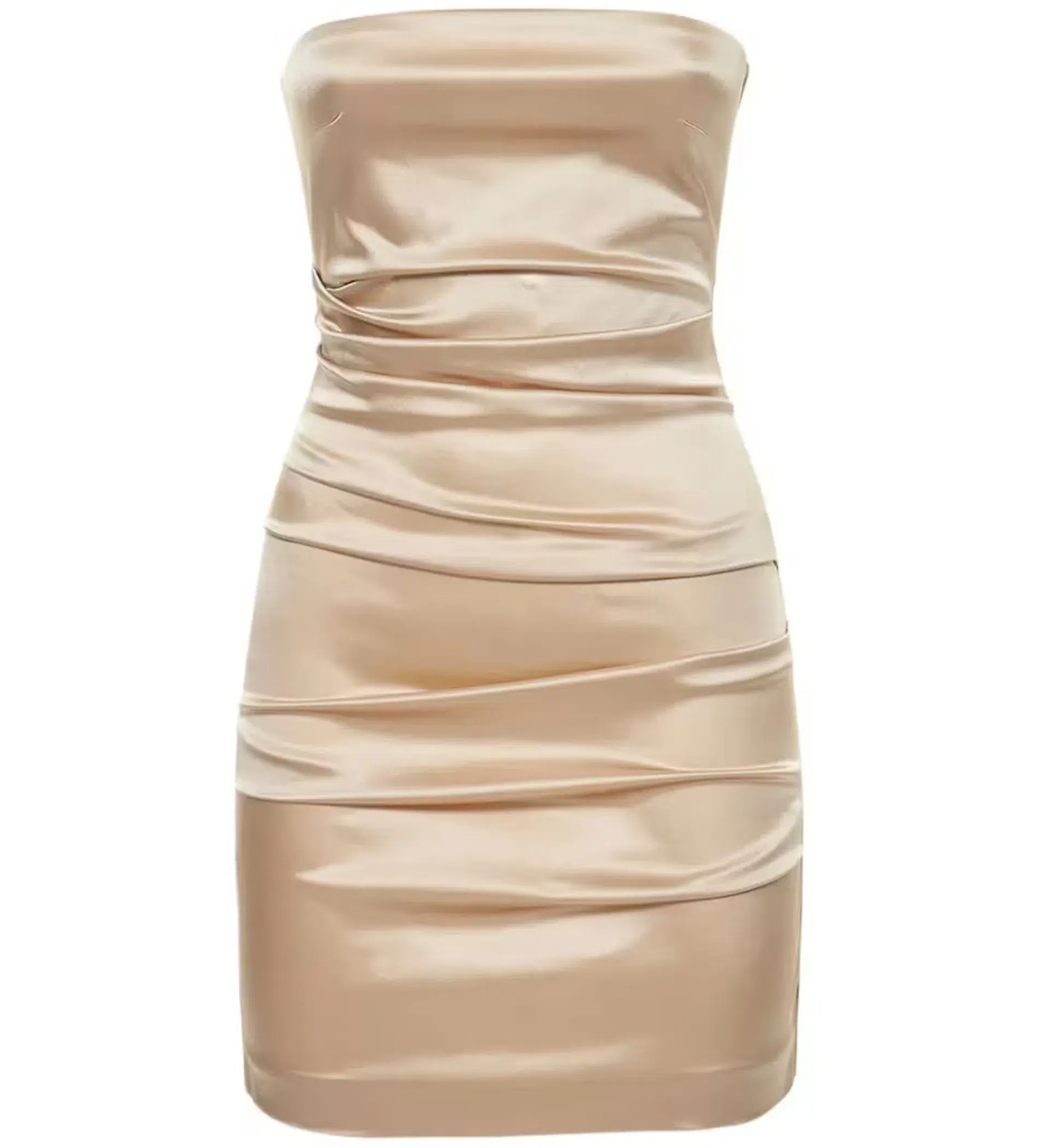 Bec & Bridge Heather mini dress in Champagne size AU 8 - Image 3