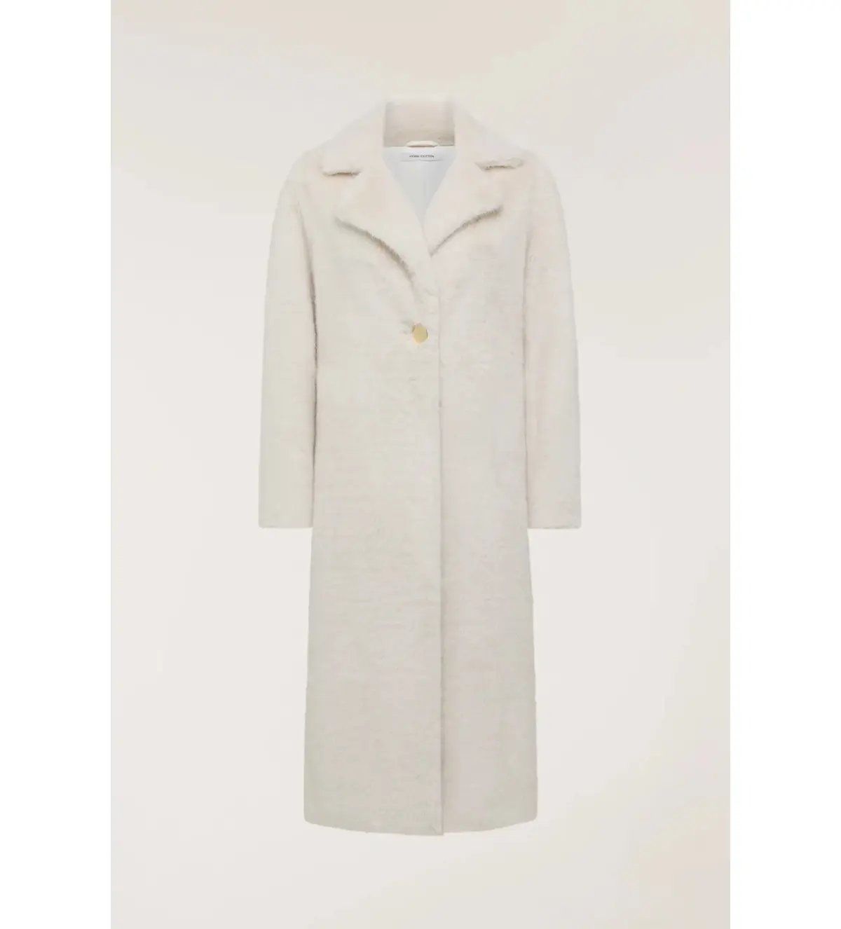 Perri Cutten The Shag Coat Ecru One Size M/AU 10  - Image 5