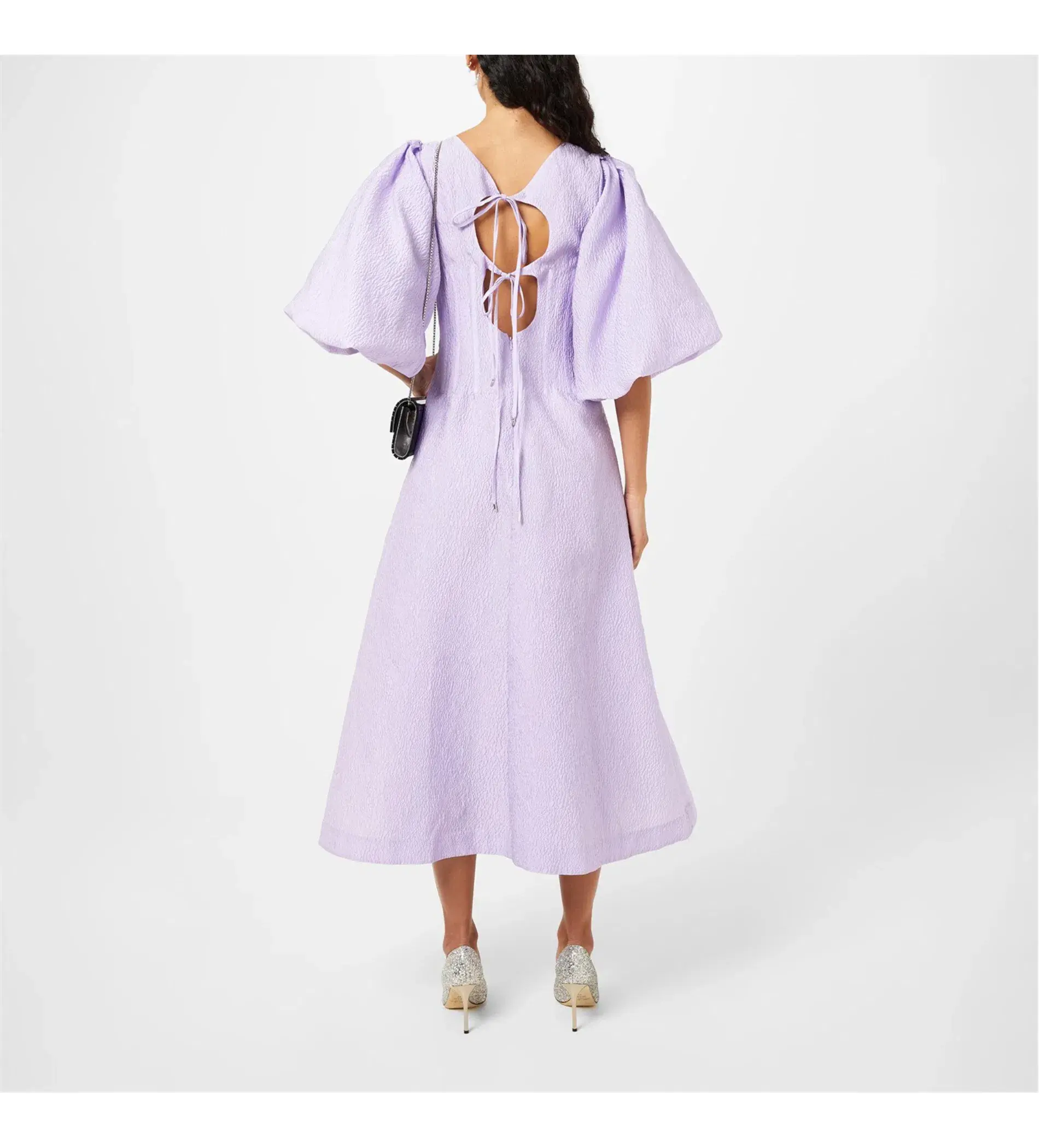 Rachel Gilbert Emiko Dress Lilac Size 16  - Image 3