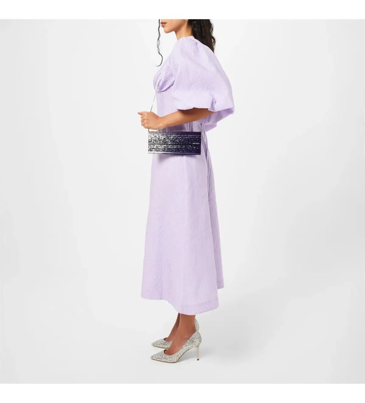 Rachel Gilbert Emiko Dress Lilac Size 16  - Image 2