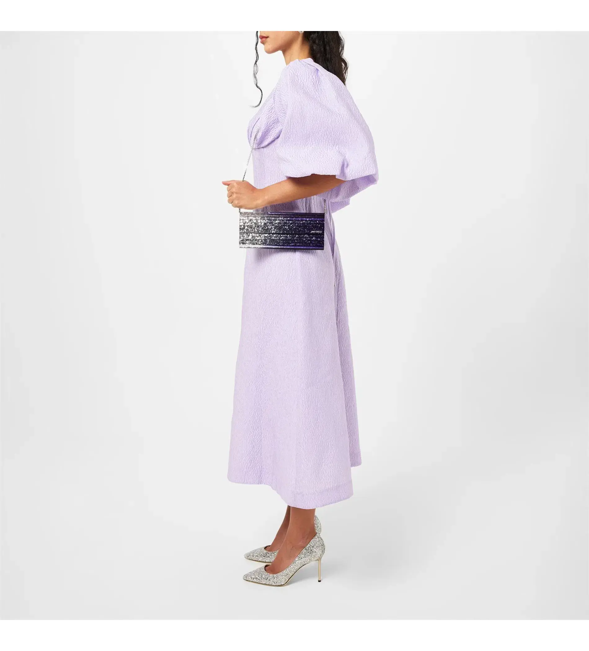 Rachel Gilbert Emiko Dress Lilac Size 16  - Image 2