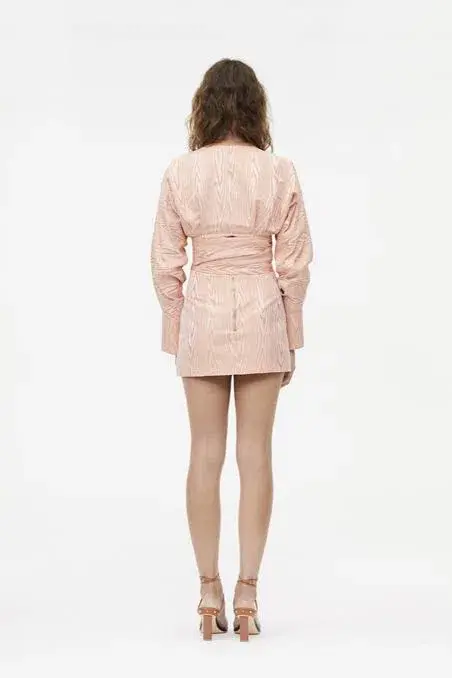 Manning Cartell Mini Mode Wrap Top and Skirt Pink Size 8 - Image 2