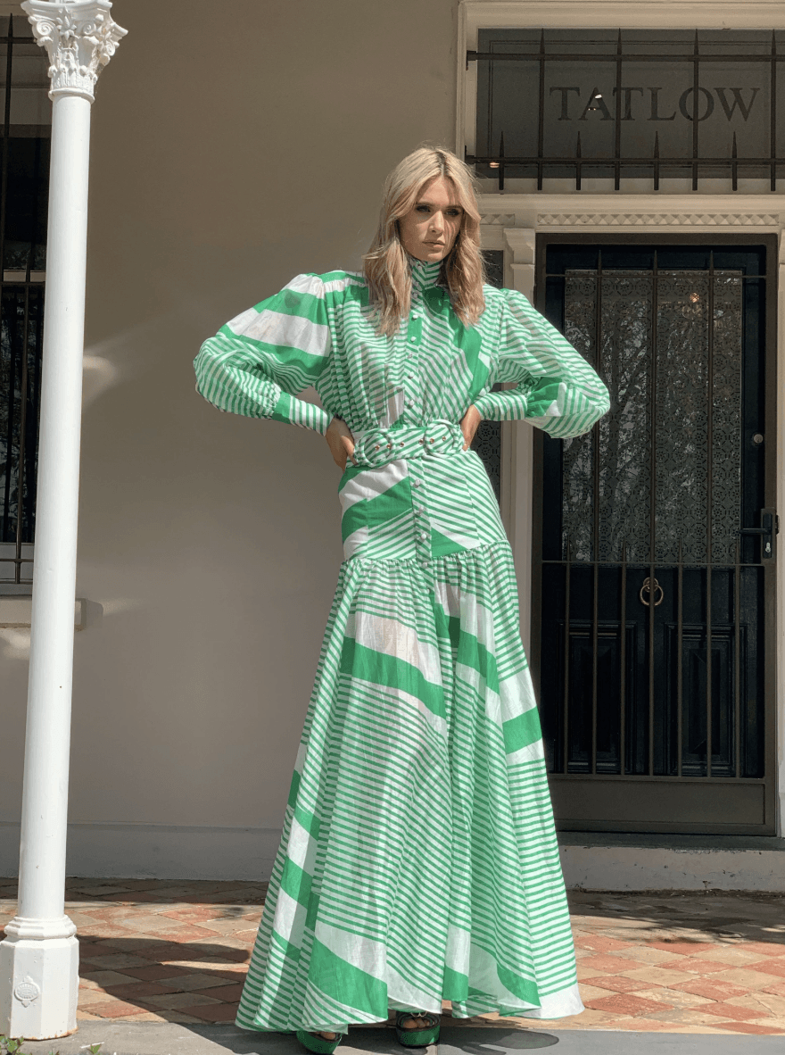 Mackenzie Mode Mackenzie Maxi Dress Print Size 6 - Image 6