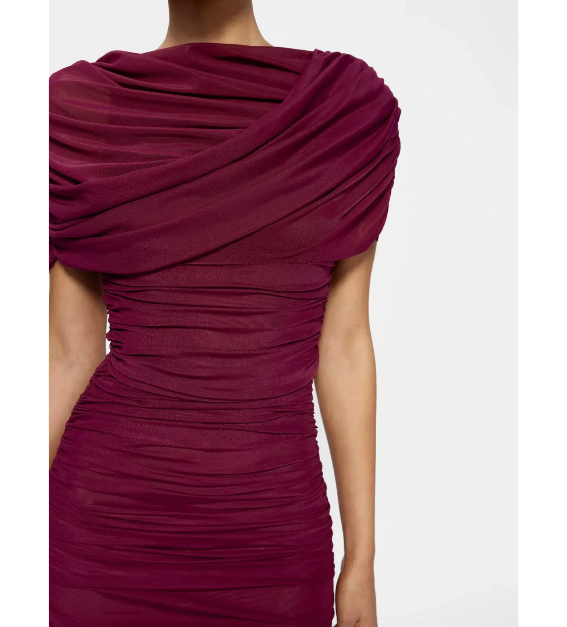 Effie Kats Phoenix Mini Burgundy Size AU 8 - Image 2