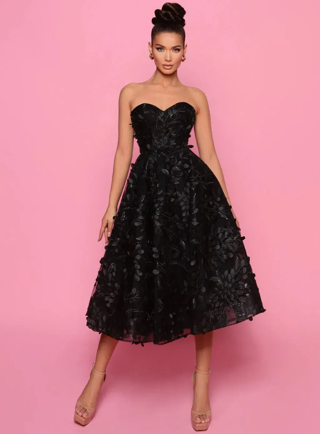 Allegra NP145 Dress By Nicoletta in Black Size AU 4 - Image 1