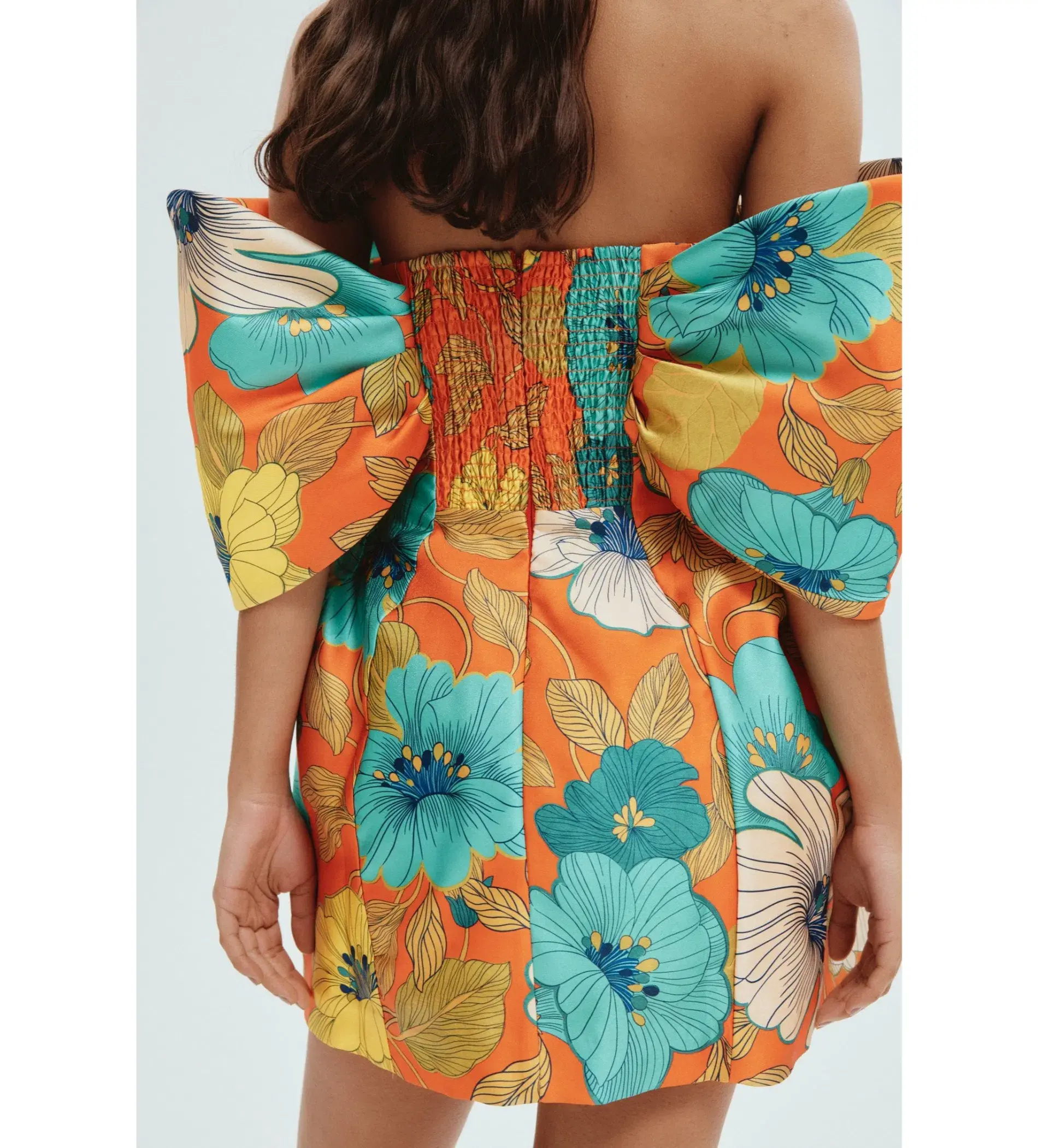 Alemais Piato Sculpt Mini Dress Floral  Size 6 - Image 4