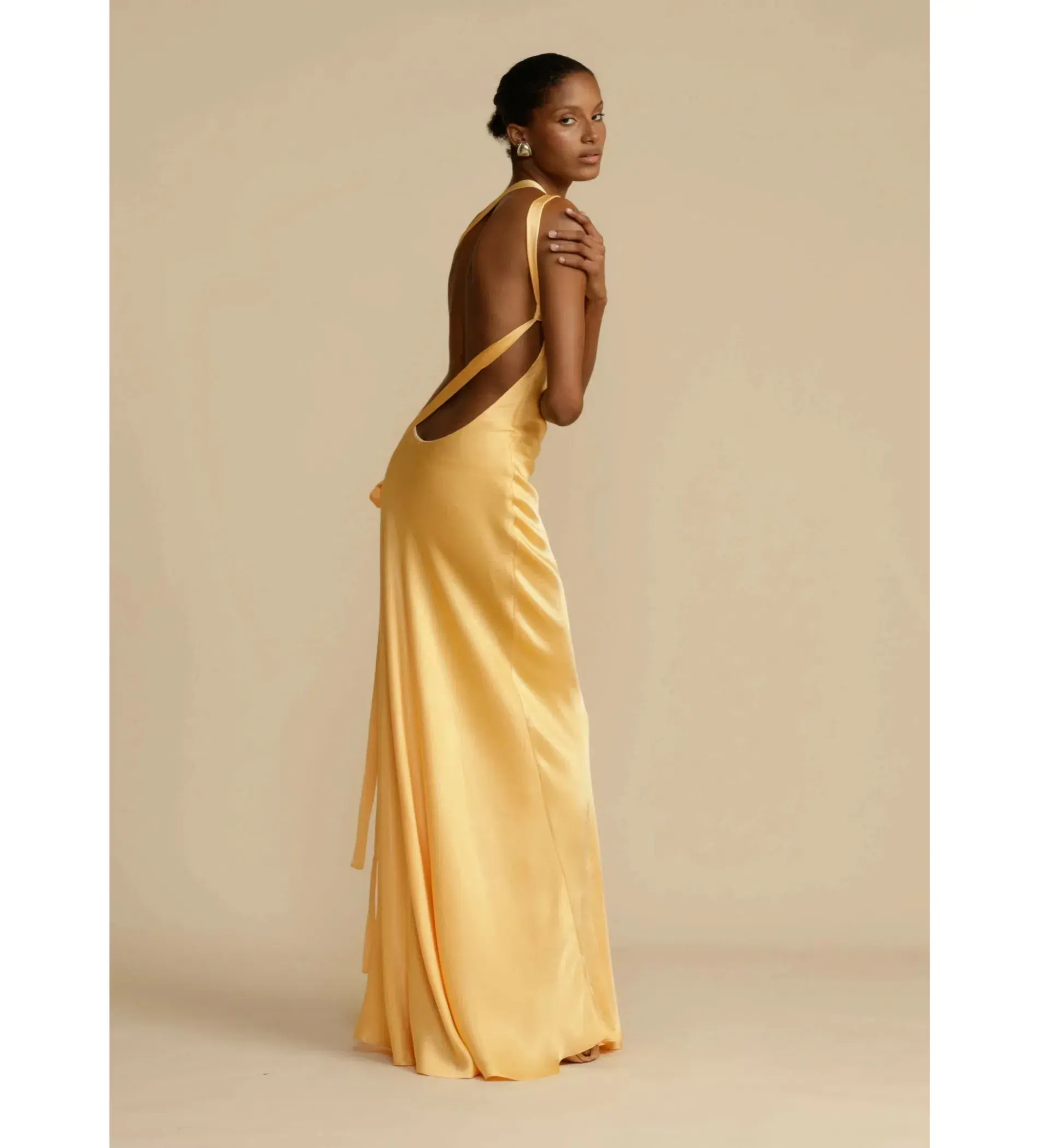 Arcina Ori Monique Dress in Yellow Size XS / AU 6  - Image 3