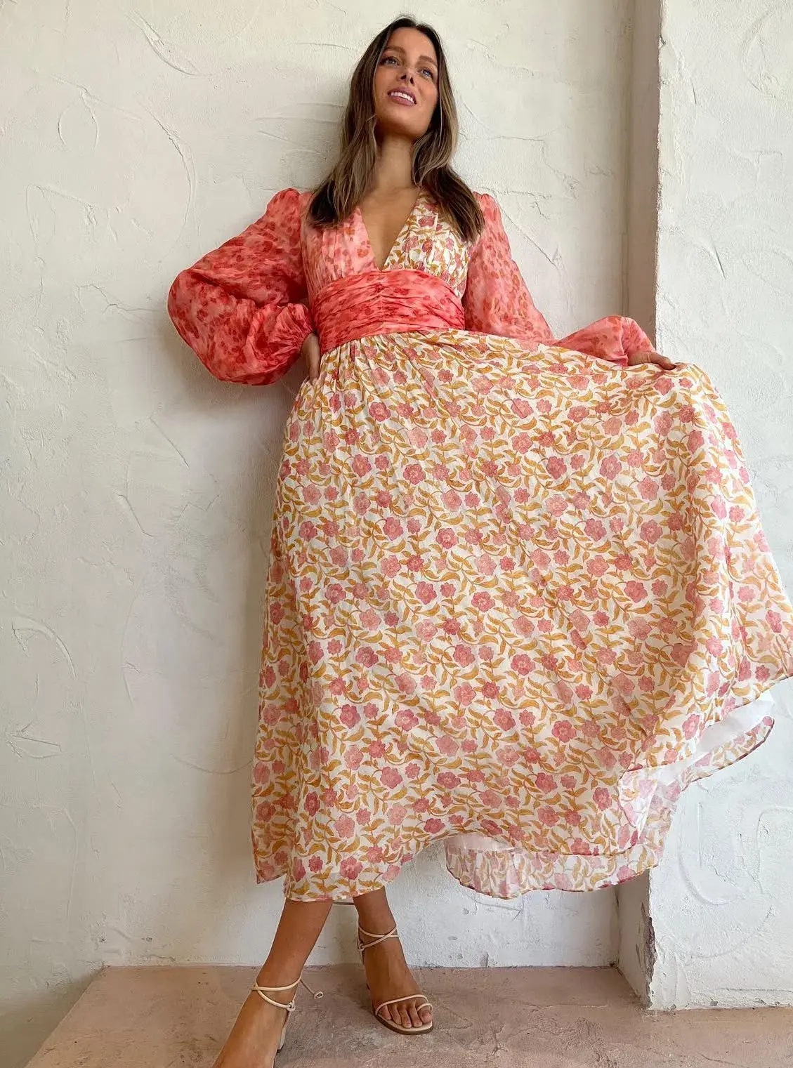 Kate Ford The Argos Neck Tie Gown in Chloe Size 8  - Image 1