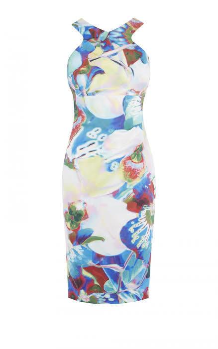 Karen Millen Multi-color cocktail dress size 6 - Image 2