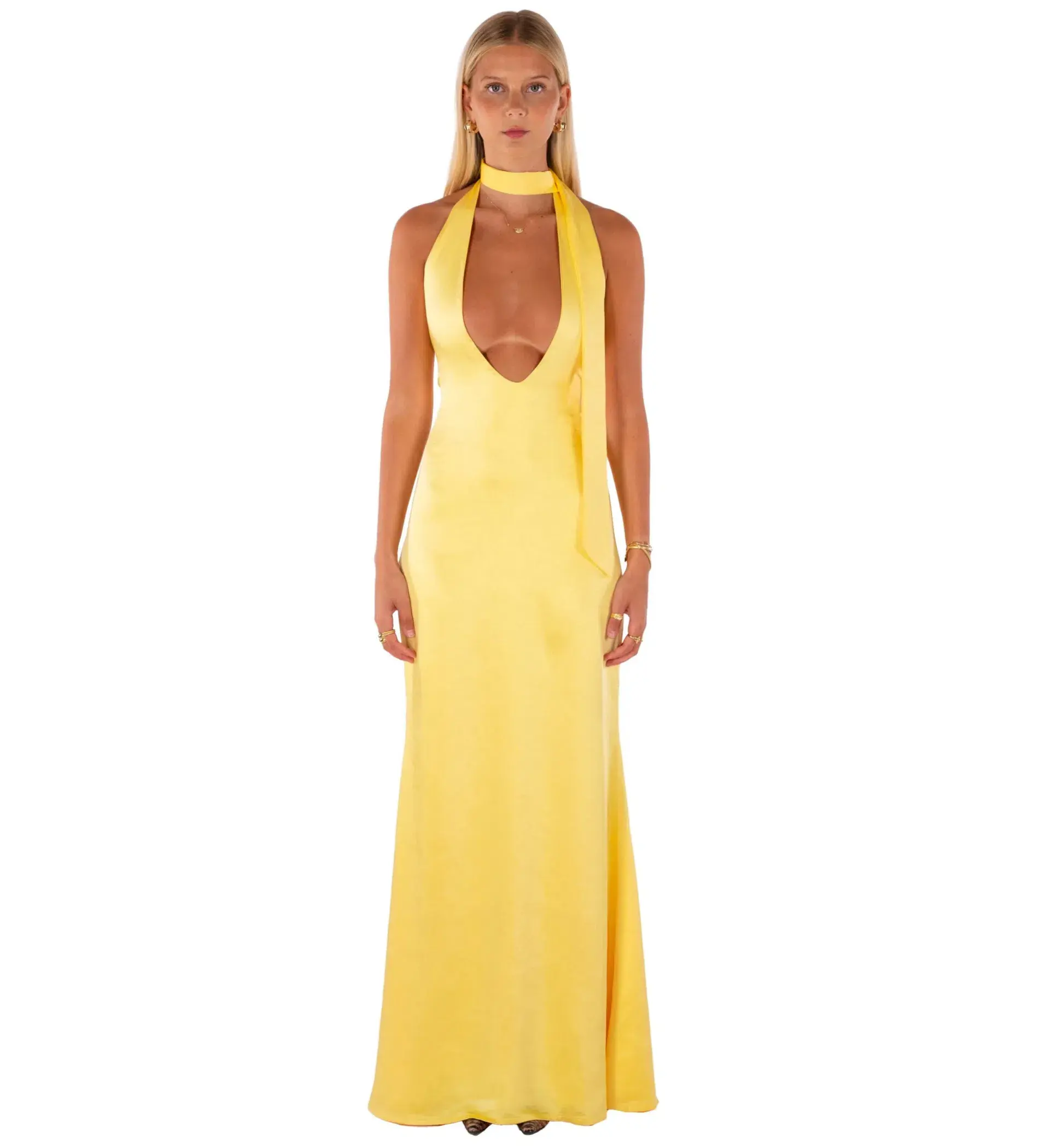 I am Delilah Margot Maxi Dress in Daffodil Size M / AU 10 - Image 1