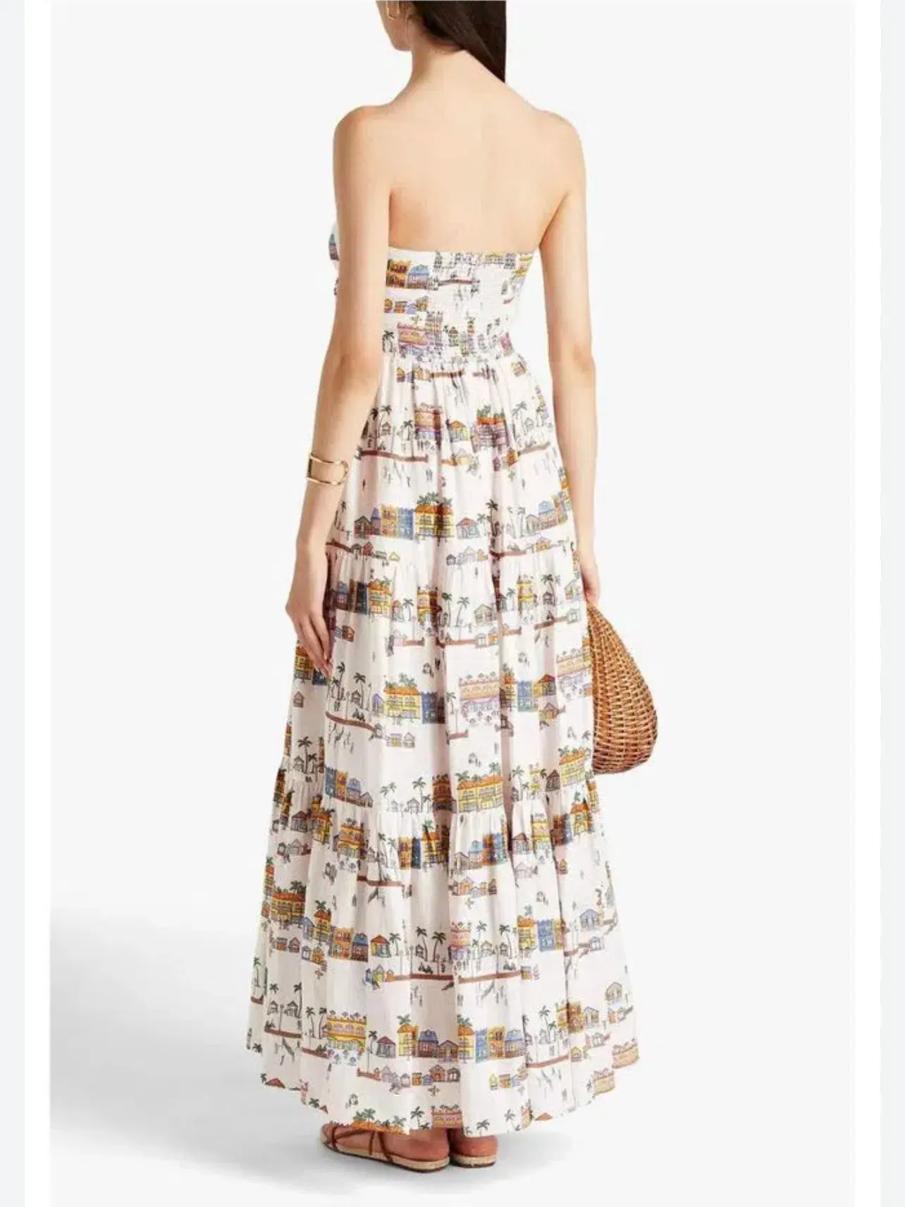 Zimmerman Mae Dress Maxi Print Size AU 8 - Image 2
