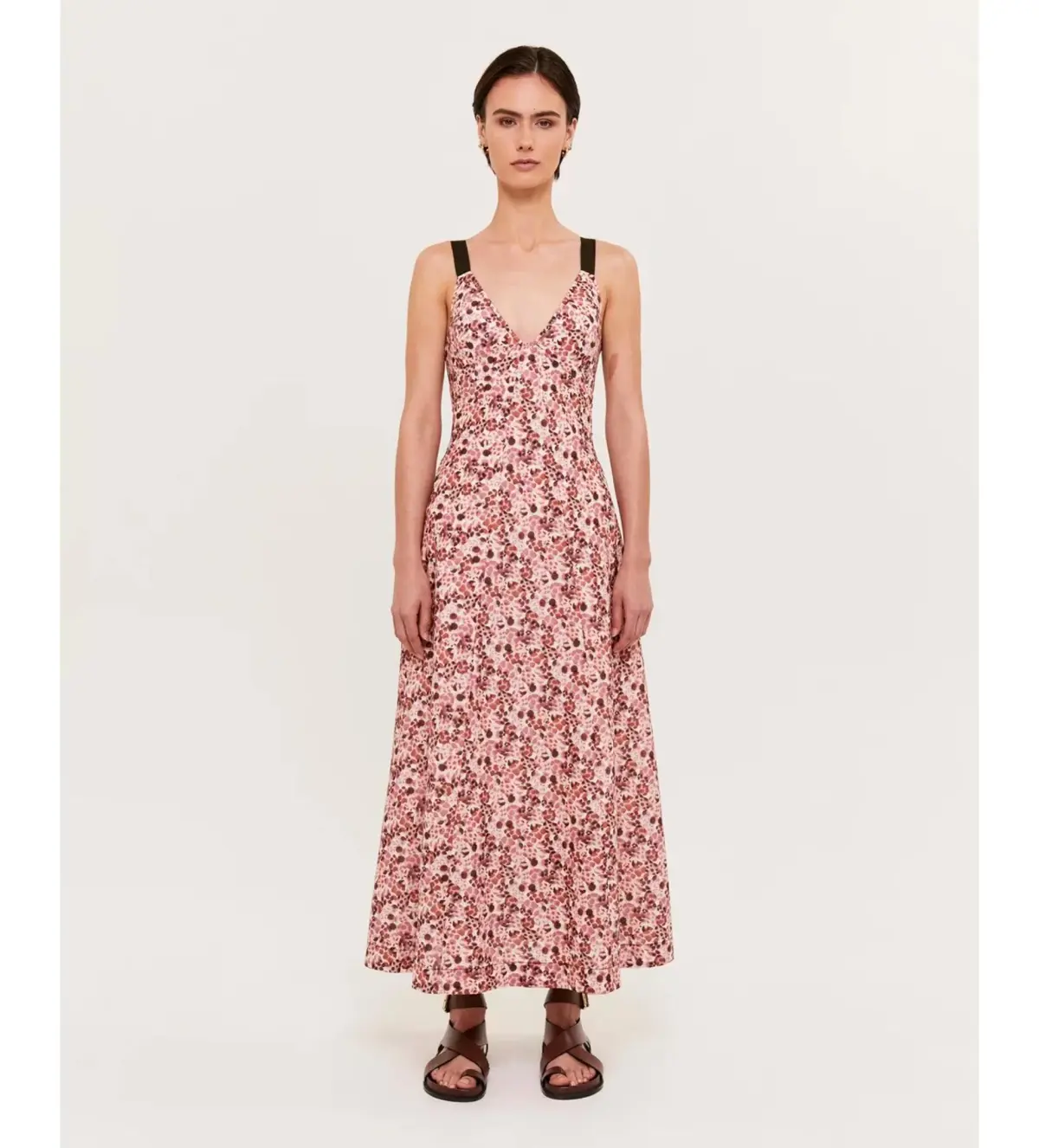 Saba Pebble Panel Midi Dress Multi Size AU 4 - Image 1
