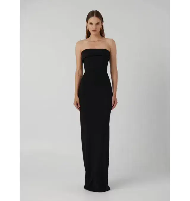 Effie Kats Monroe Gown in Black Size S / AU 8 for rent on The Volte - main image