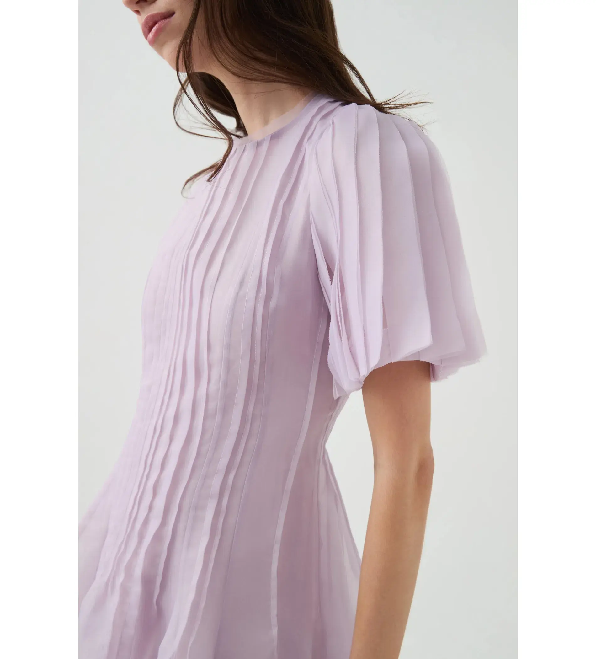 Aje Nova Pleated Midi Dress Size AU 12 - Image 4