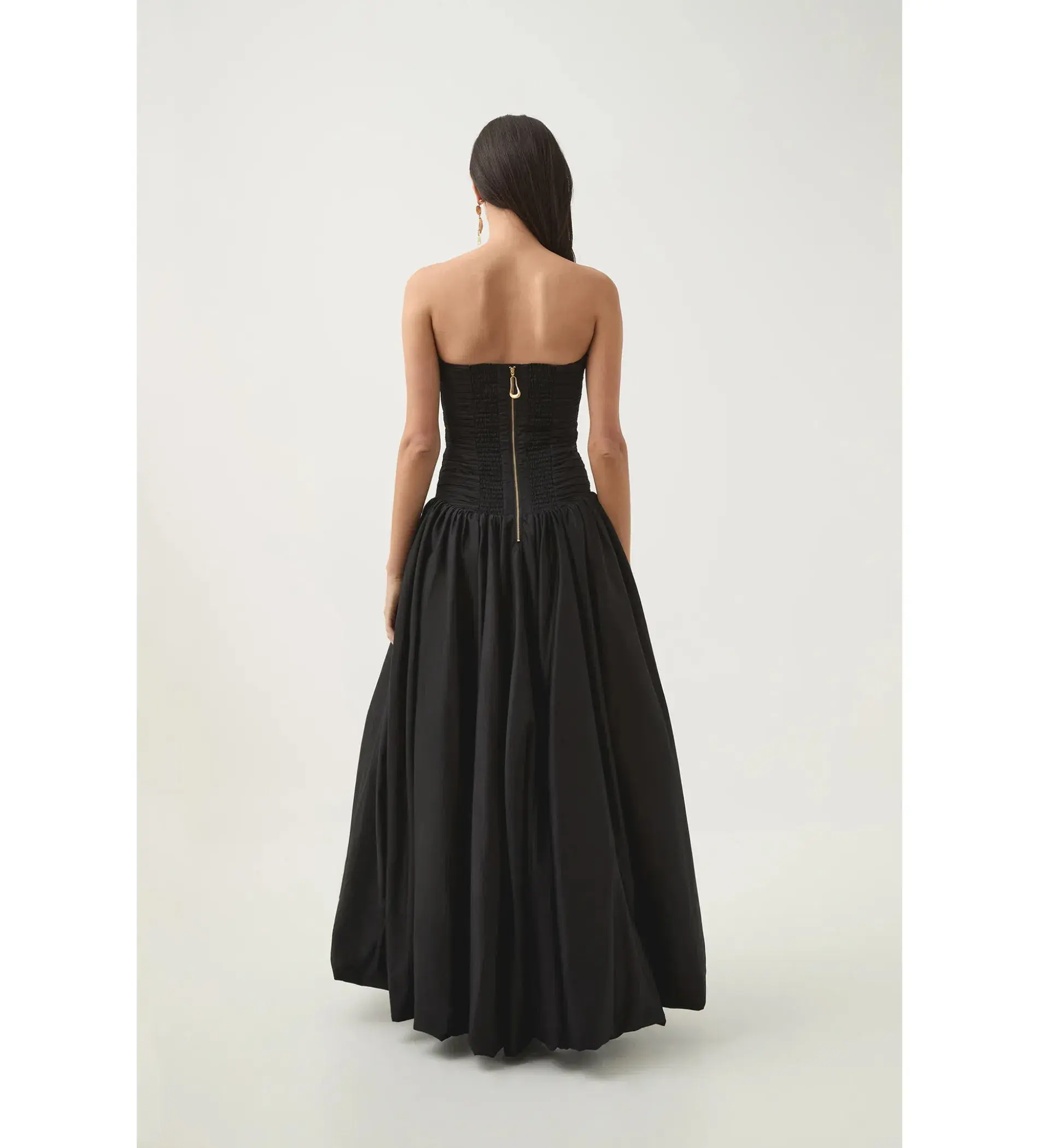 Aje Violette Bubble Hem Maxi in Black Size AU 8 - Image 4