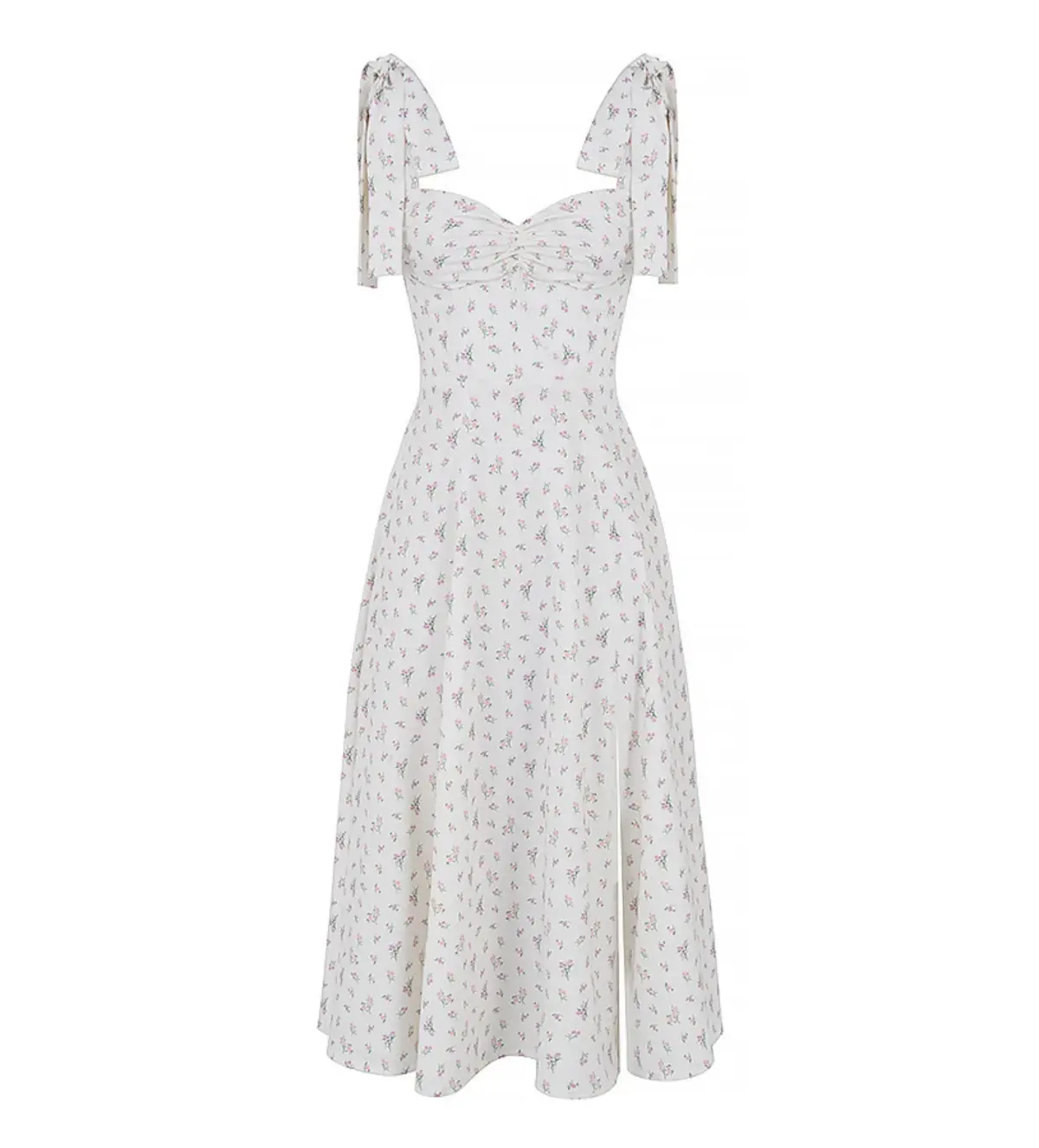 House of CB Alicia white floral midi sundress Size XS/ AU 6 - Image 4