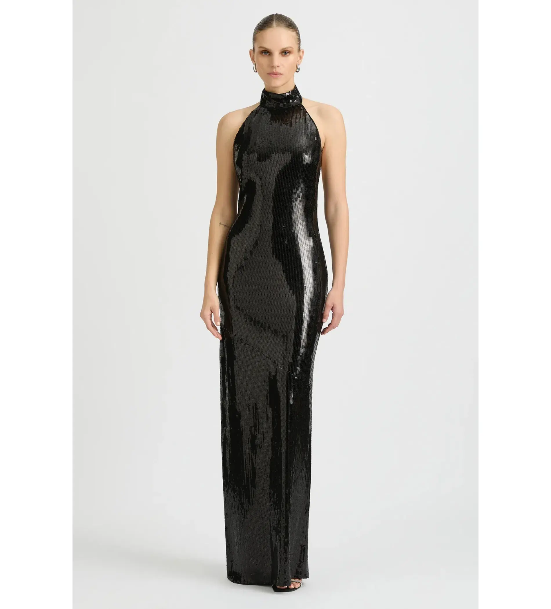 Sonya Moda Gia Gown Black Size 6 - Image 1