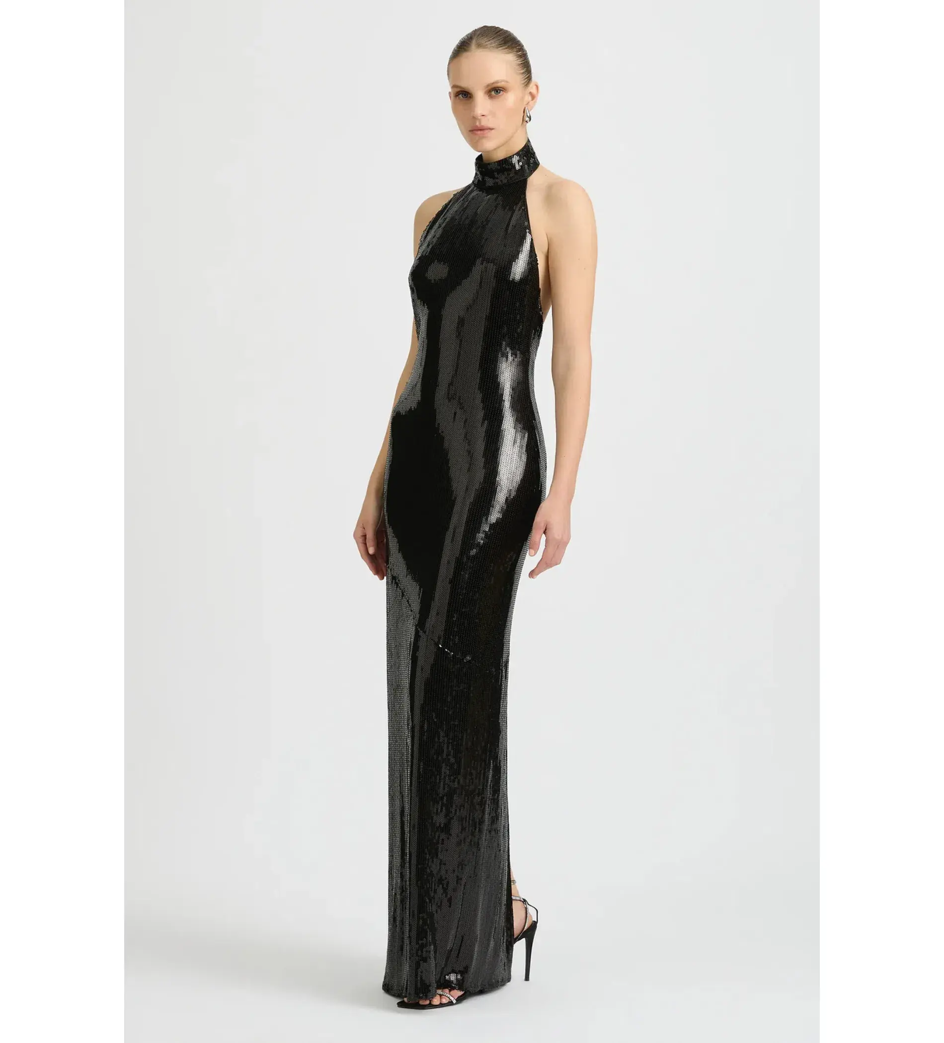 Sonya Moda Gia Gown Black Size 6 - Image 2