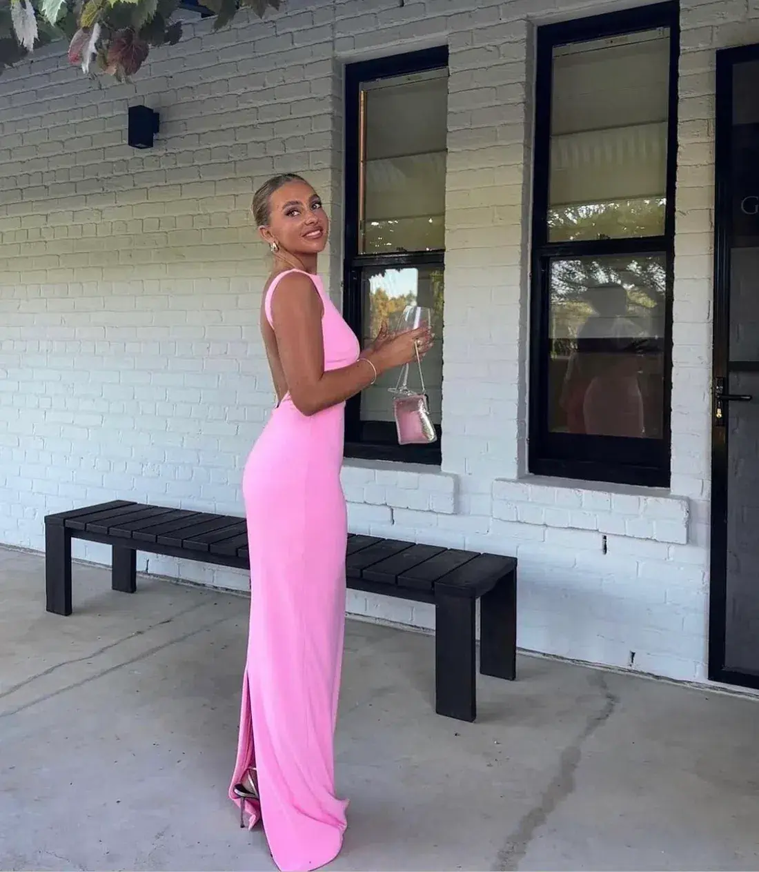 Effie Kats Fairy Floss Verona Gown in Pink Size M / AU 10 - Image 3