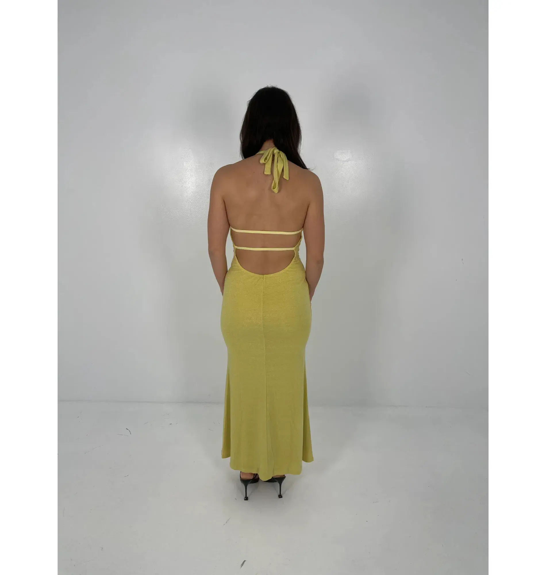 I am Delilah Sun Joselyn Maxi Dress Yellow Size S / AU 8 - Image 2