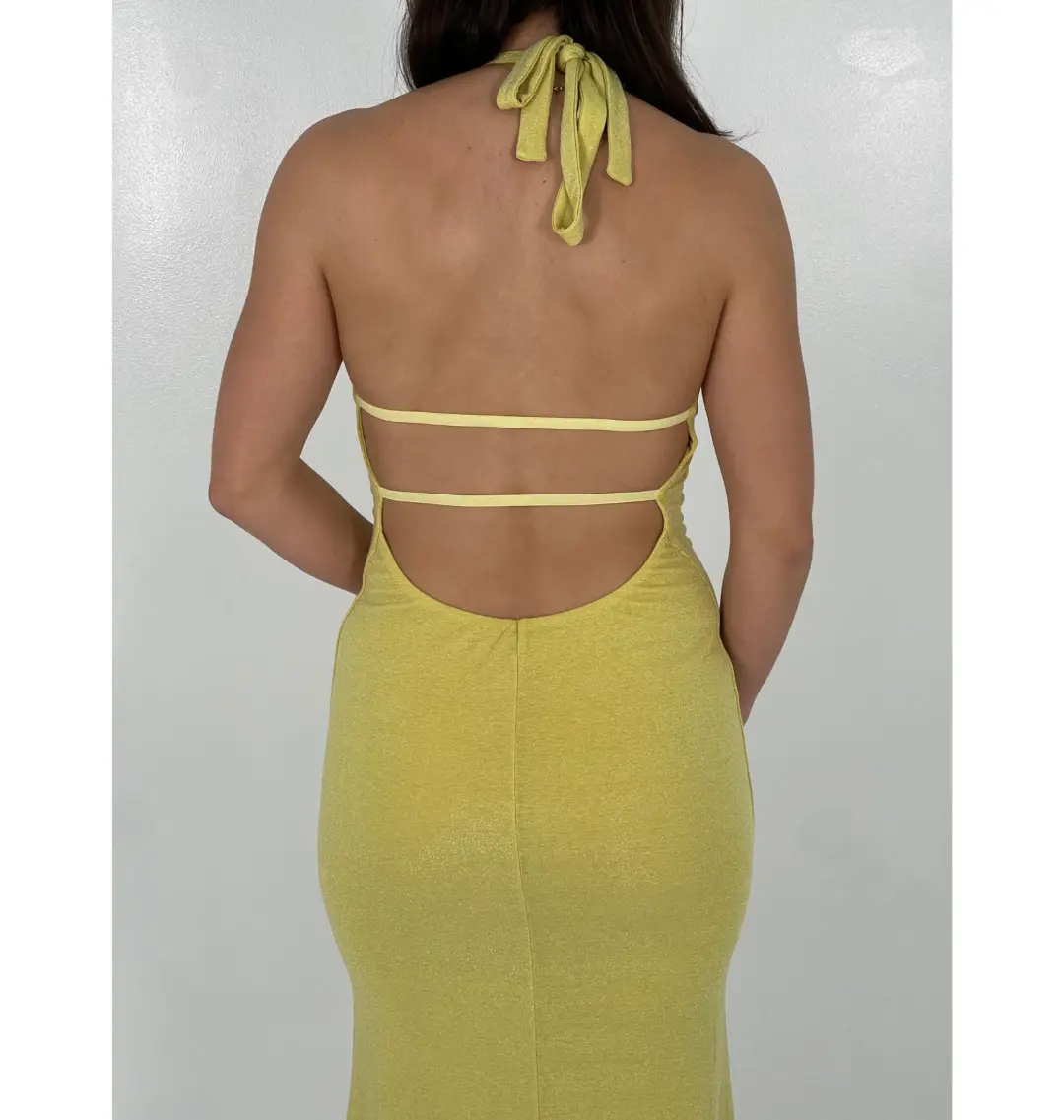 I am Delilah Sun Joselyn Maxi Dress Yellow Size S / AU 8 for rent on The Volte - main image