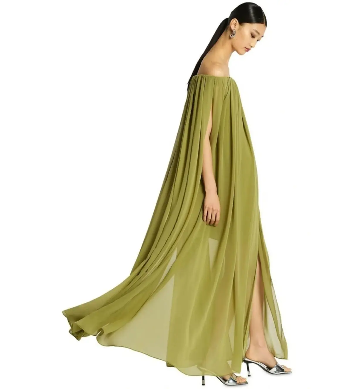 Sass & Bide Claret Dress in Olive Size 8  - Image 1