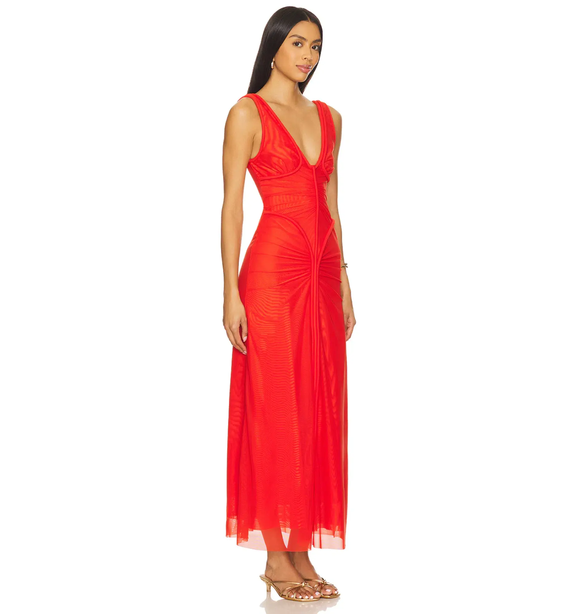 Significant Other Tillie Maxi Dress Red Size S / AU 8 - Image 2