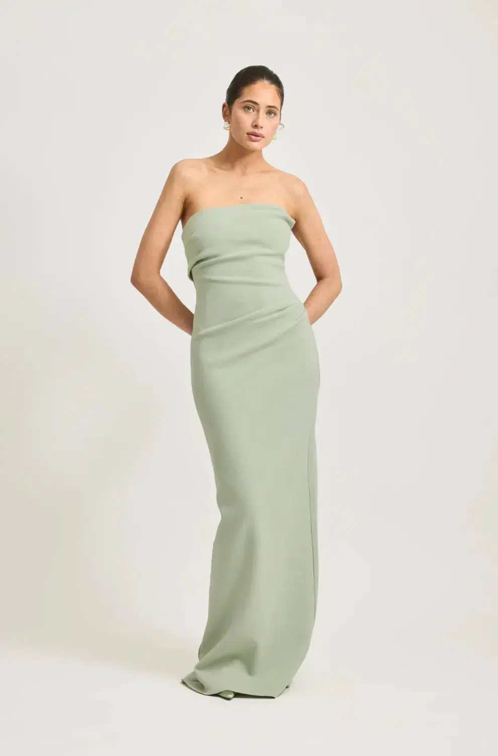 Tojha Desiree Dress Sage Size S / AU 8 - Image 1