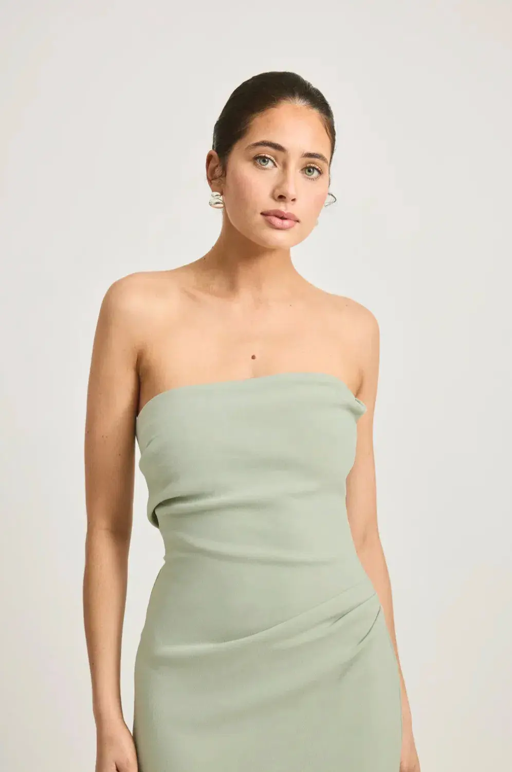 Tojha Desiree Dress Sage Size S / AU 8 for rent on The Volte - main image