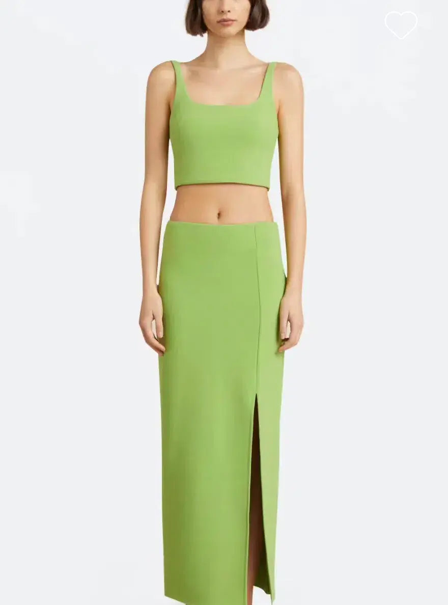 Bec & Bridge Karina Maxi Skirt & Bodice Sweet Pea Green Size 8 - Image 1