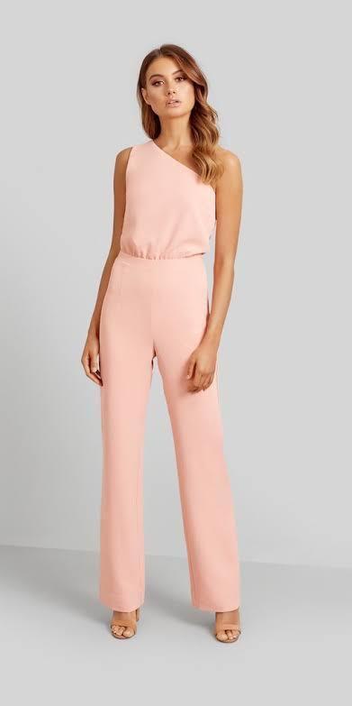 Kookai Aria Jumpsuit in pink size 10 - Image 1