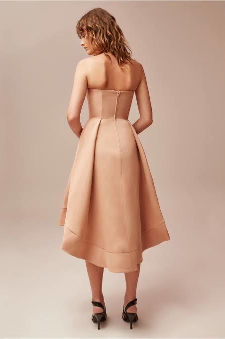 C/MEO Collective Making Waves Dress in Biscuit Size 8 - Image 4
