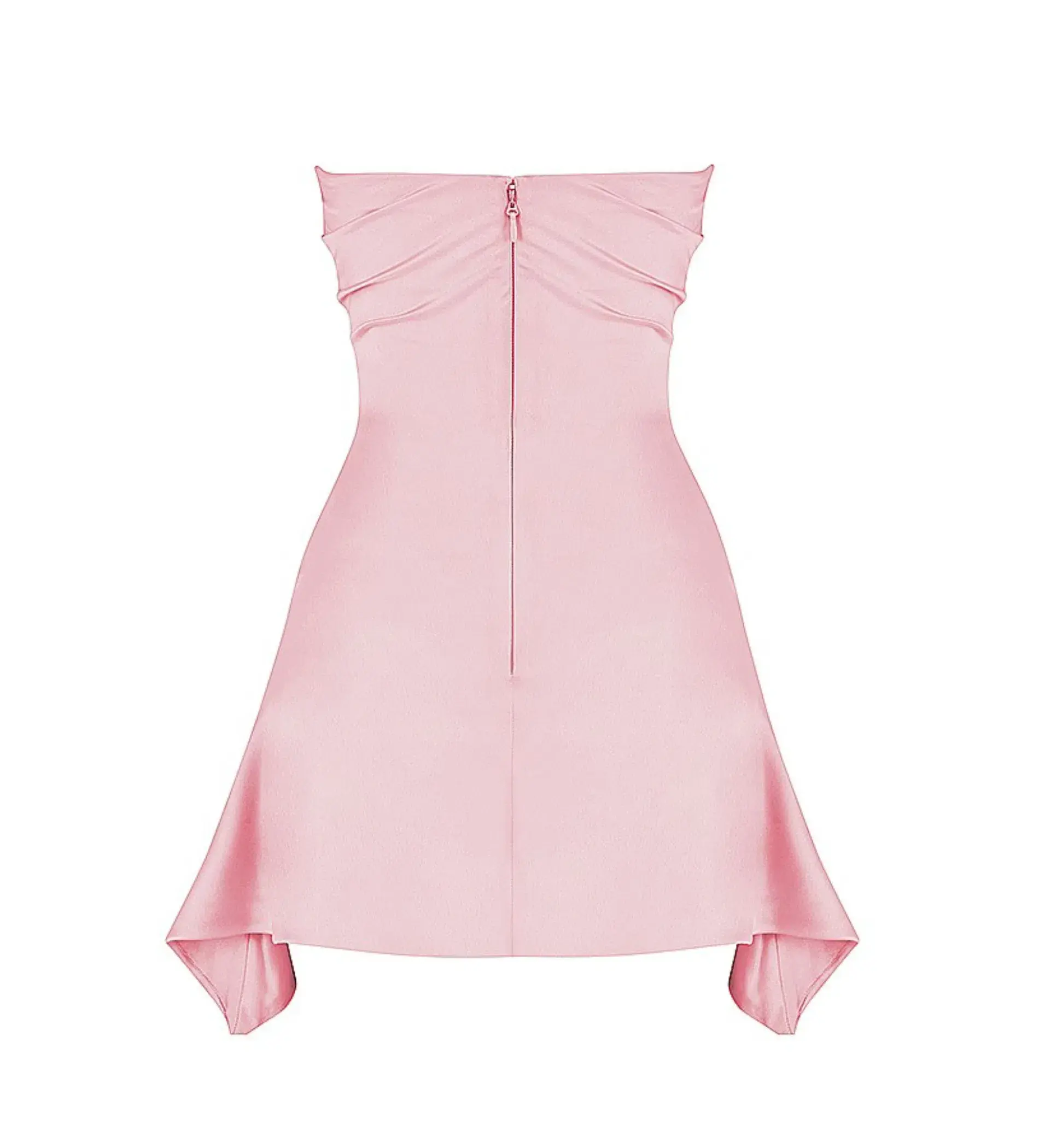 House of CB Jasmine Draped Strapless Corset Mini Dress Rose Pink Size XS/AU 6 - Image 7