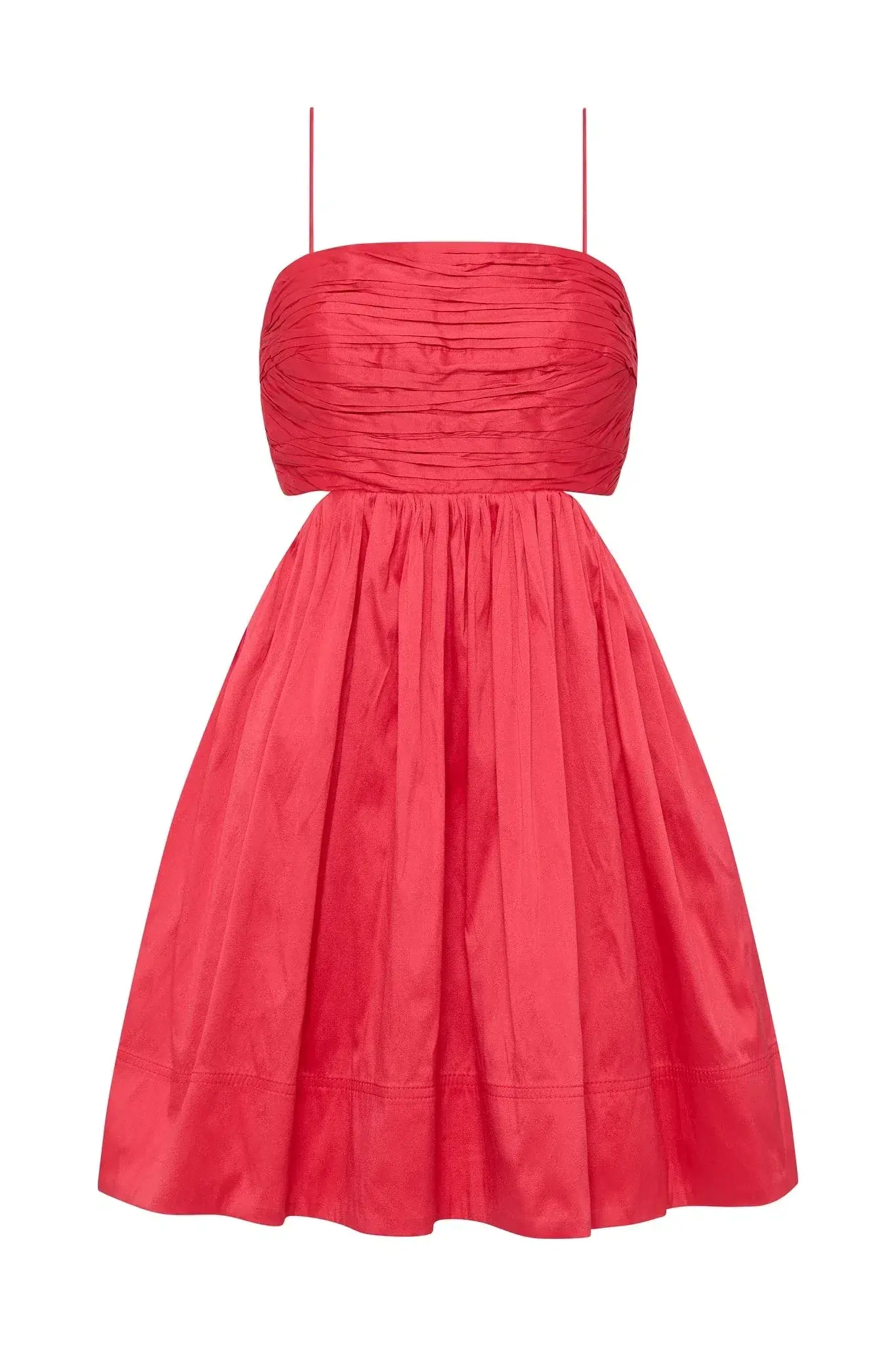 Aje Liza Ruched Mini Dress Pink Size AU 10 - Image 3