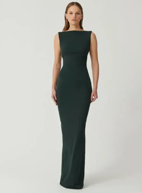 Effie Kats Verona Gown Sacramento Maxi Green Size AU 10 - Image 1