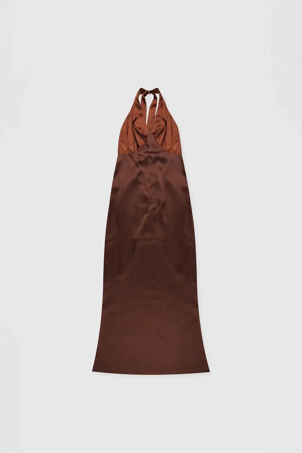 The Wolf Gang Oahu Slip Dress Chocolate Brown Size 8/S - Image 2