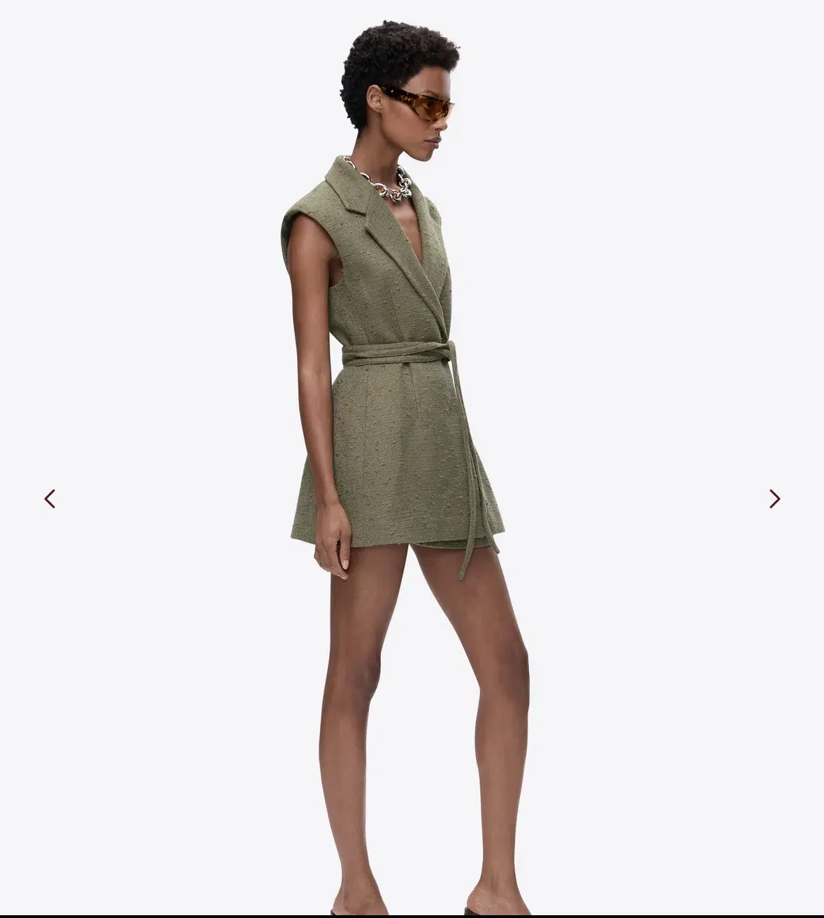 Deering The Tour Vest & Skirt Green Size AU 14 - Image 2