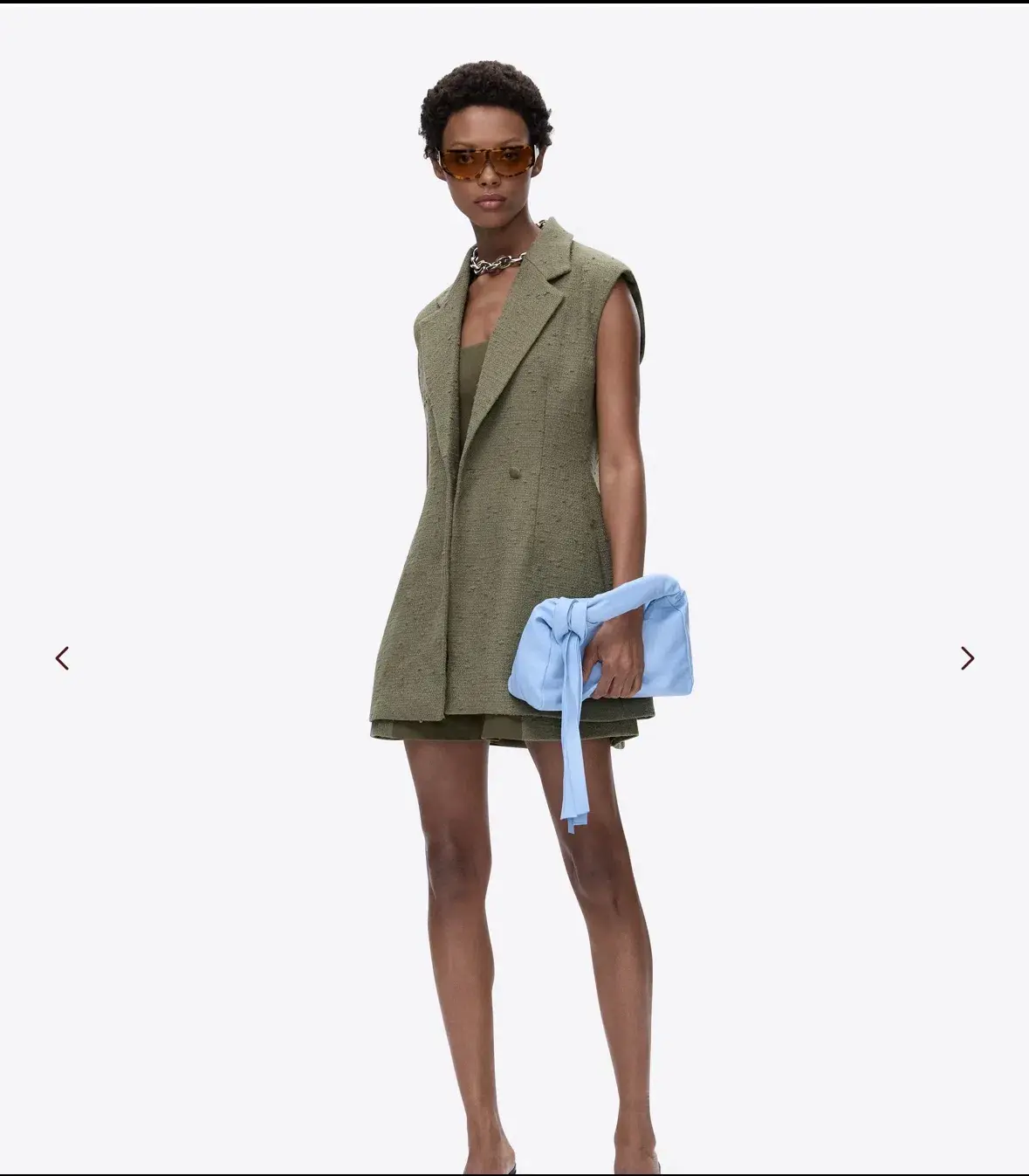 Deering The Tour Vest & Skirt Green Size AU 14 - Image 3