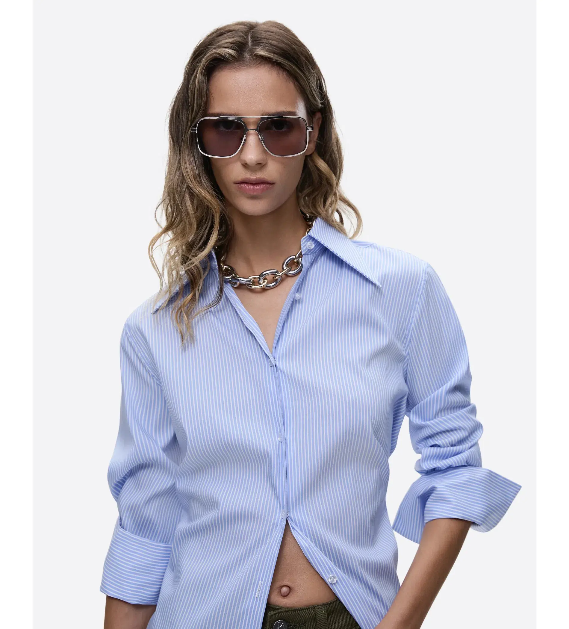 Deering Blaze Shirt & Skirt Set Pale Blue Size AU 14 - Image 5