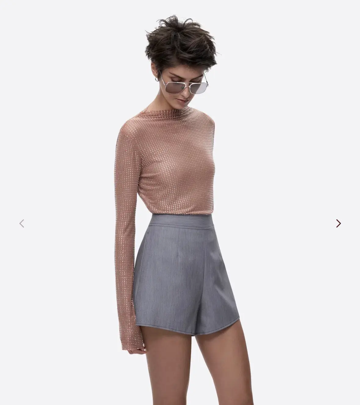 Deering Stitch Me Up Blazer & Shorts Mini Grey Size AU 14 - Image 7