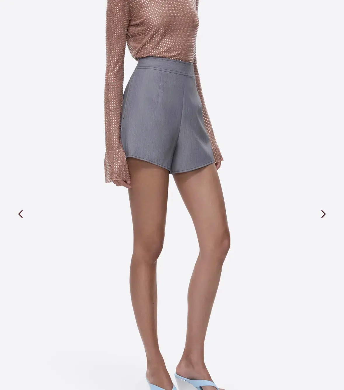 Deering Stitch Me Up Blazer & Shorts Mini Grey Size AU 14 - Image 8