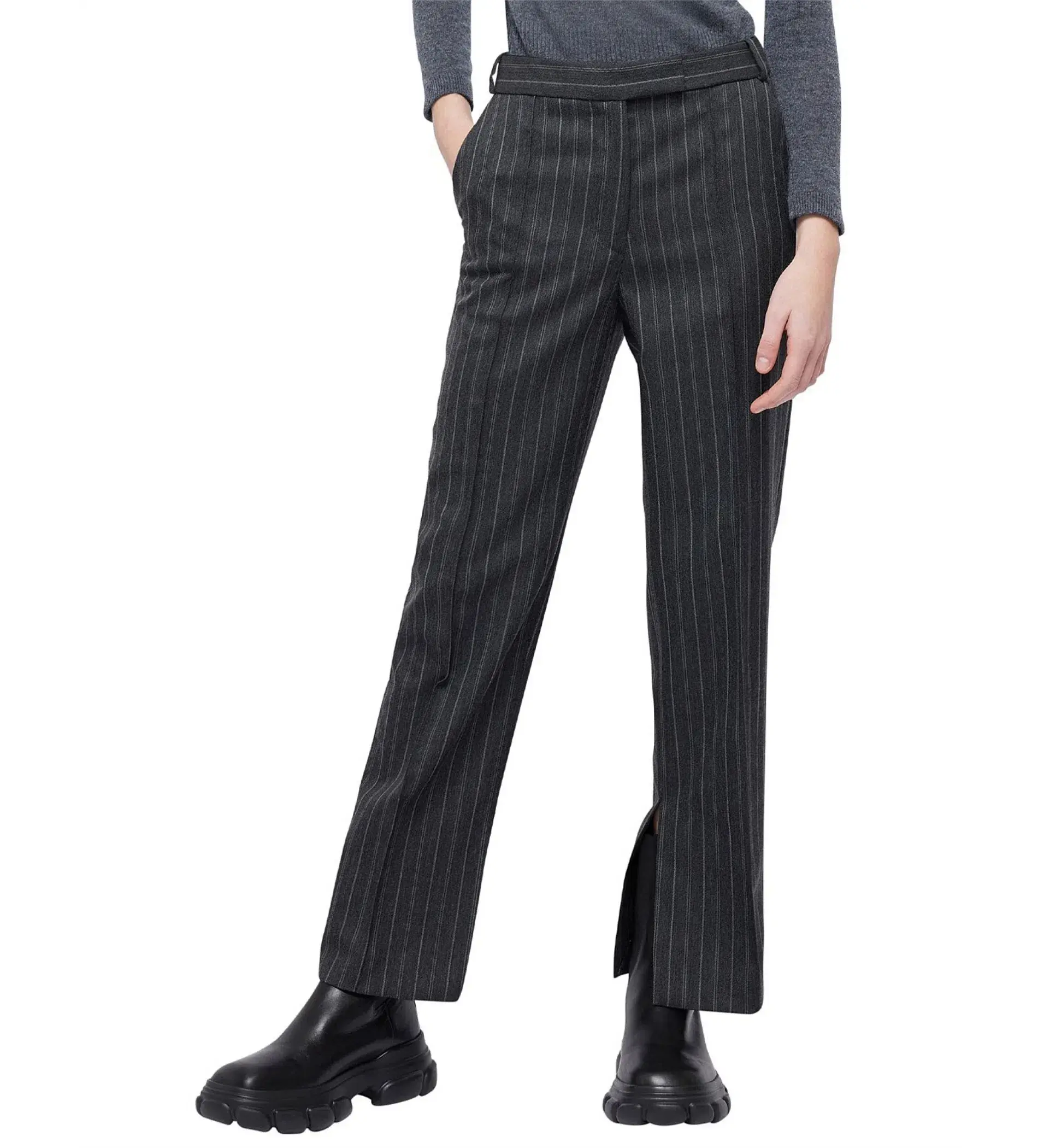 Simkhai Vera Straight Leg Crop Pant Black Size US  2 / Au 6 - Image 1