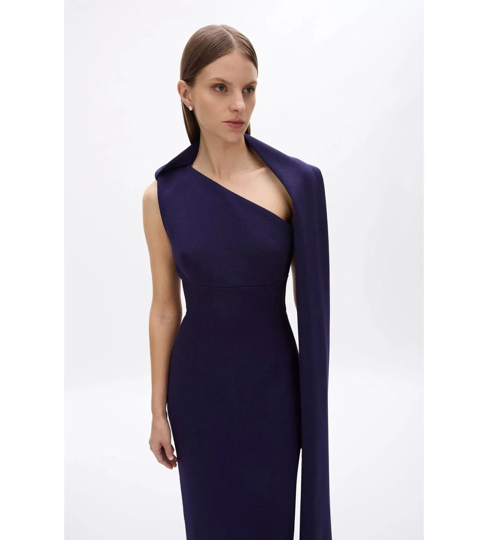 Rachel Gilbert Clara Gown Dress Dark Indigo Dark Purple Size 0 / AU 6 - Image 3