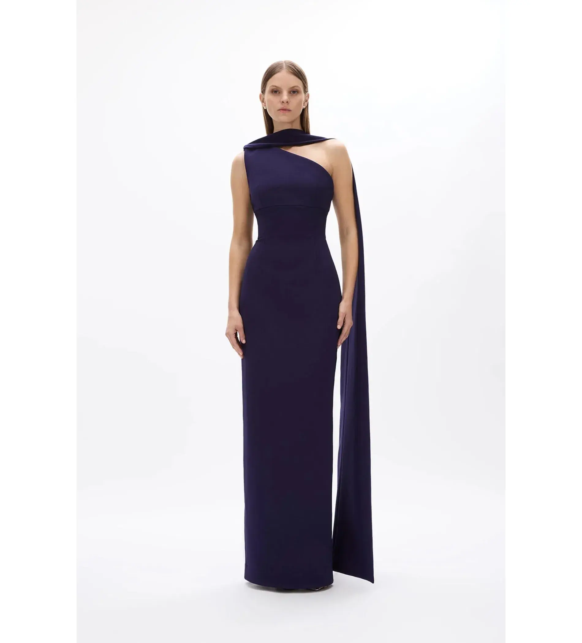 Rachel Gilbert Clara Gown Dress Dark Indigo Dark Purple Size 0 / AU 6 - Image 2