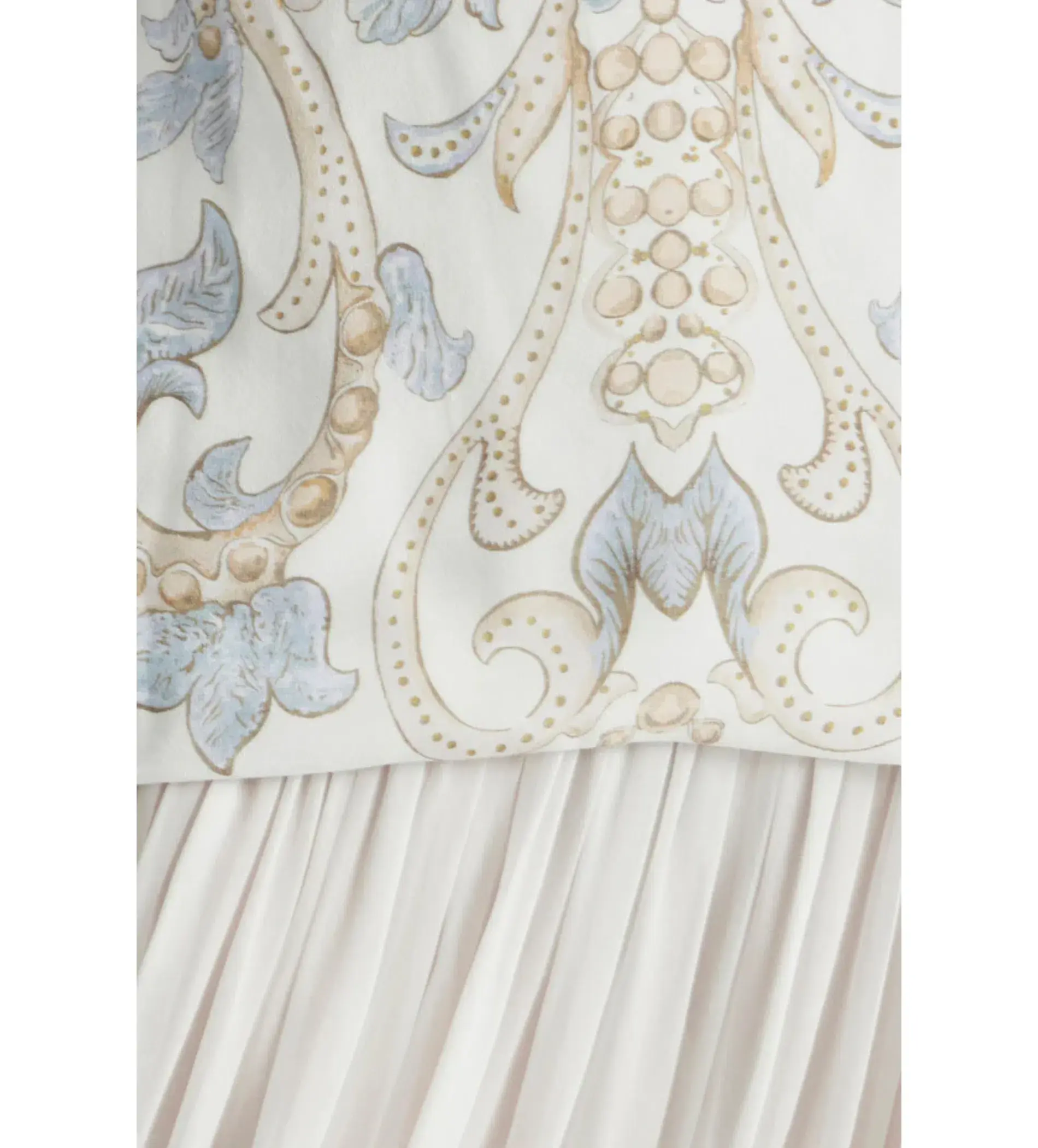 Antipodean Bitter Sweet Dropped Waist Gown Antique White Size AU 10 - Image 5