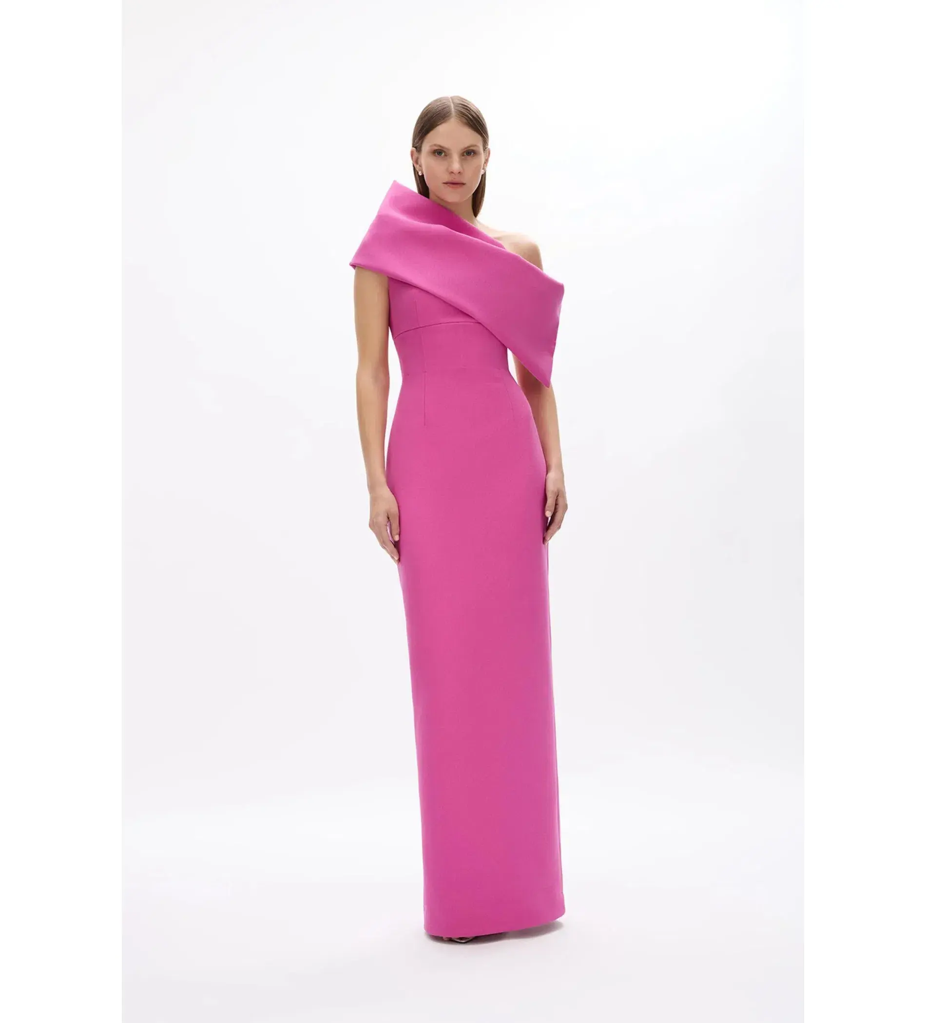 Rachel Gilbert Clara Gown Dress Hot Pink Size 2 /AU 10 - Image 2