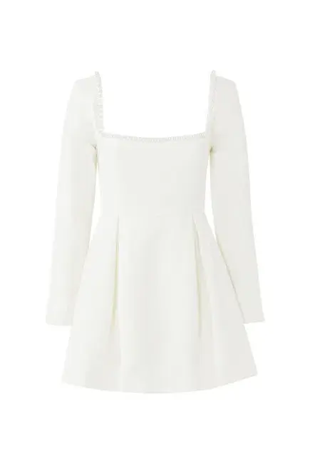 Odd Muse Pearl The Ultimate Dress Ivory White Size 10  - Image 5
