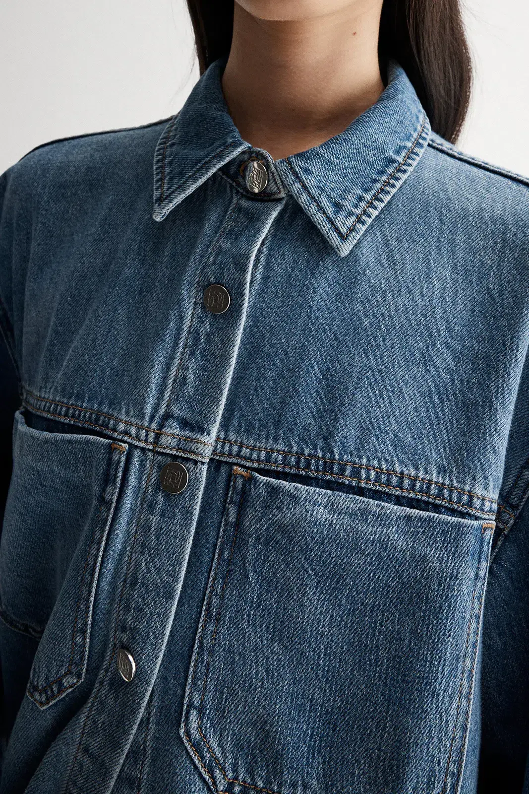 Elka Collective Odin Denim Shirt & Jeans in Trinity Blue Size XL / AU 14 - Image 2