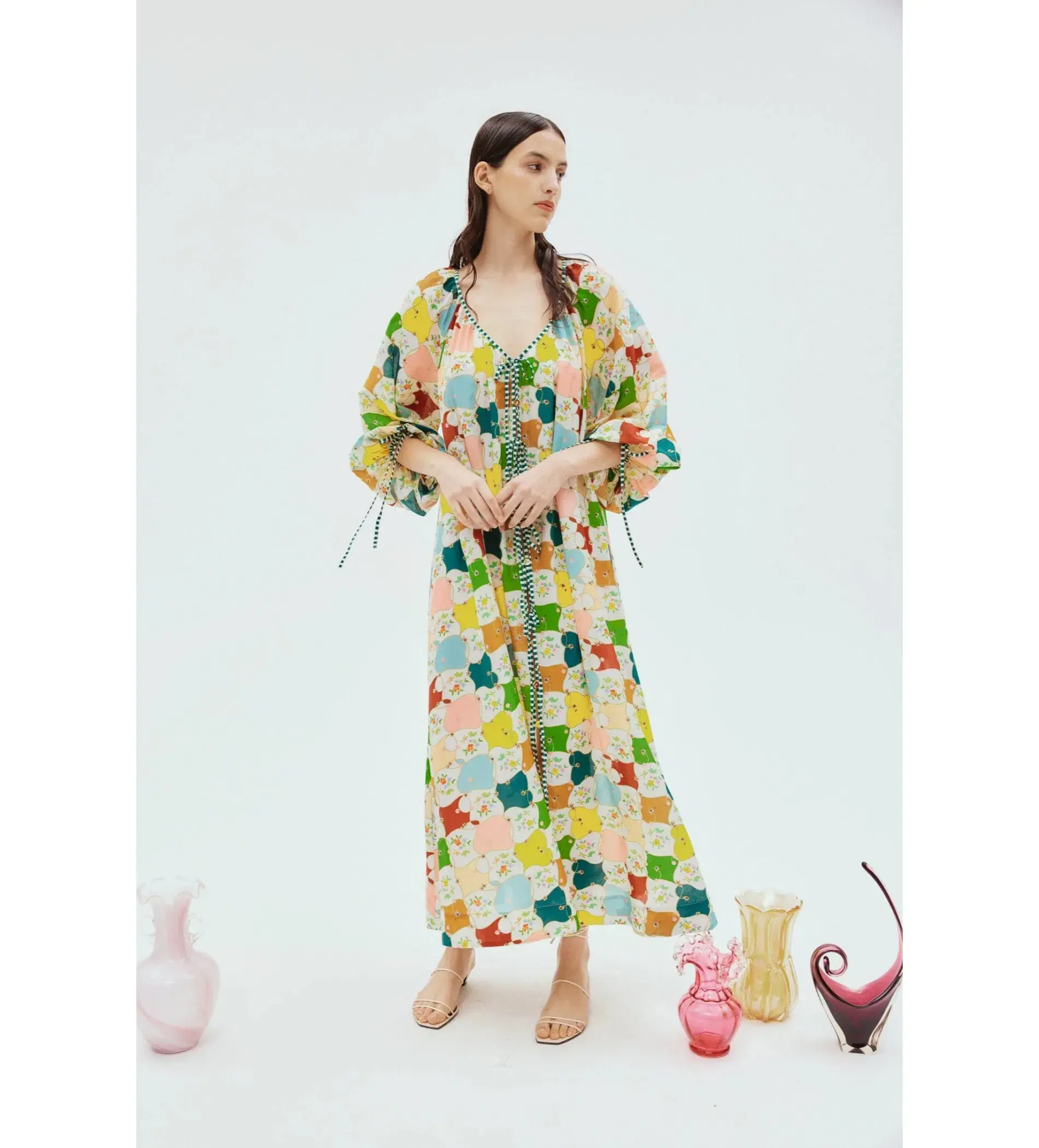 Alemais Everly Pool Dress Print Size 14 - Image 1